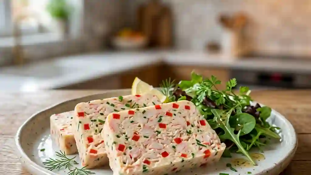 Terrine Fondante Surimi et Poivron Croquant - Photo de présentation