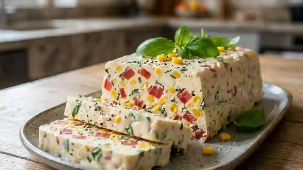 Terrine Fondante Tomate, Maïs et Basilic - Photo de présentation