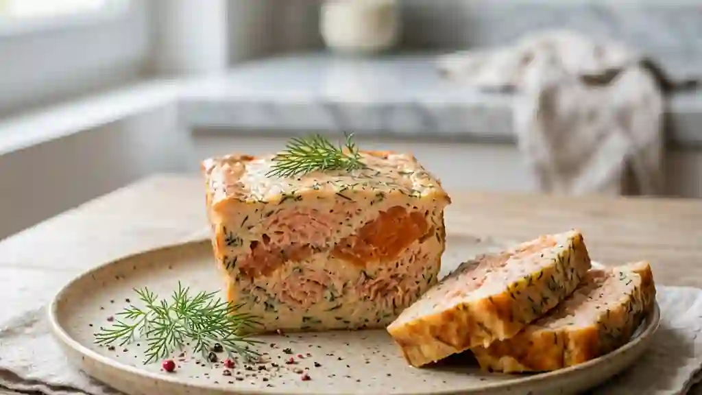 Terrine Fondante aux Deux Saumons et Aneth - Photo de présentation