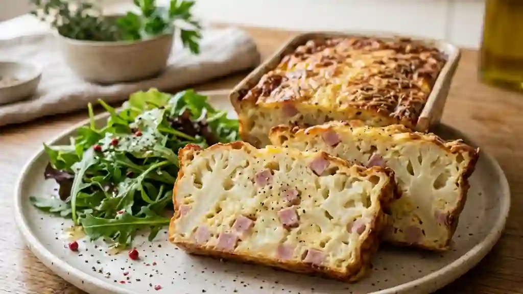 Terrine de Chou-fleur Moelleuse au Jambon - Photo de présentation
