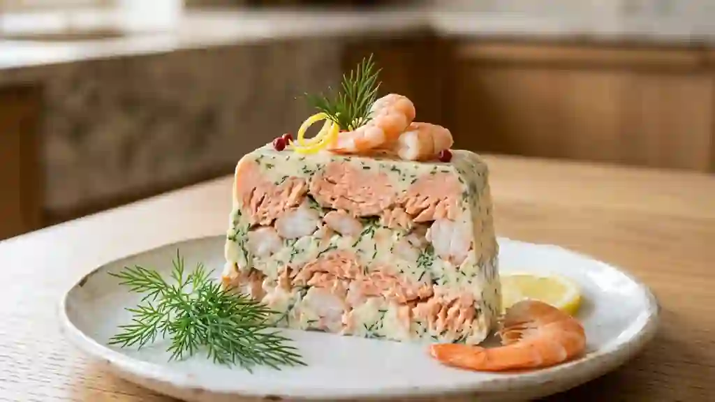 Terrine Fondante Crevette et Saumon - Photo de présentation