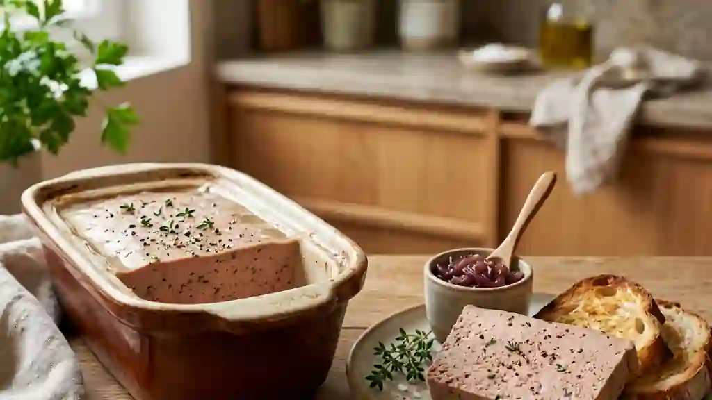 Terrine de volaille fondante au cognac - Photo de présentation