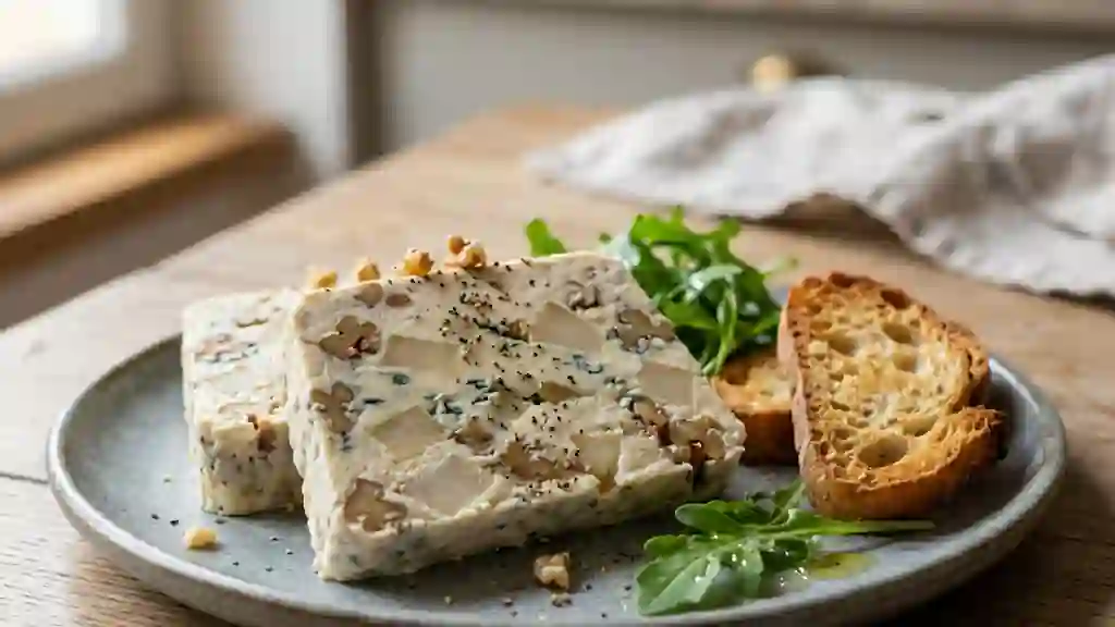Terrine Poire-Roquefort : Fondant et Croquant - Photo de présentation