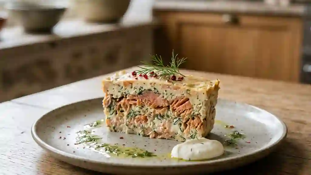 Terrine onctueuse saumon et truite fumée - Photo de présentation