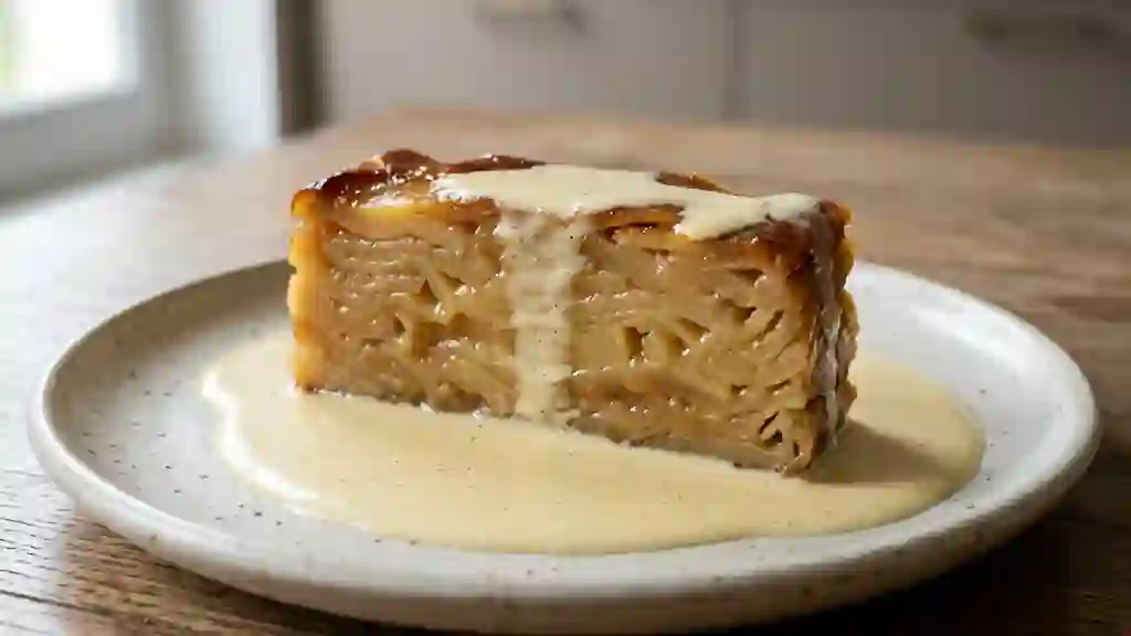 Terrine de pommes confites au beurre - Photo de présentation