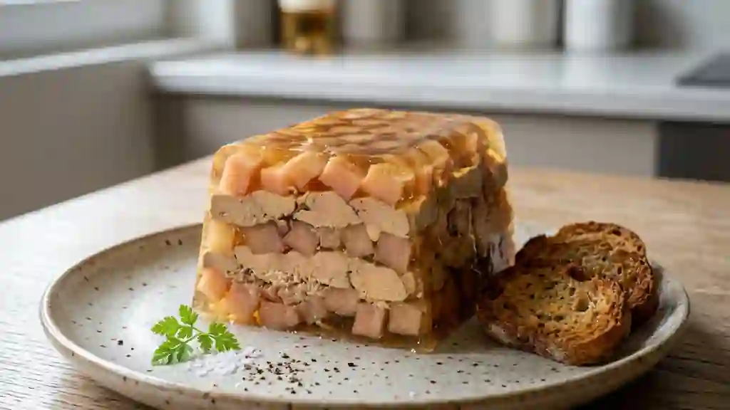 Terrine Foie Gras, Pommes et Sauternes - Photo de présentation