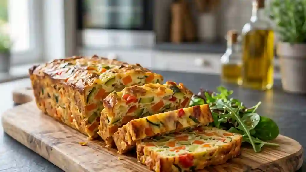 Terrine maraîchère fondante et colorée - Photo de présentation