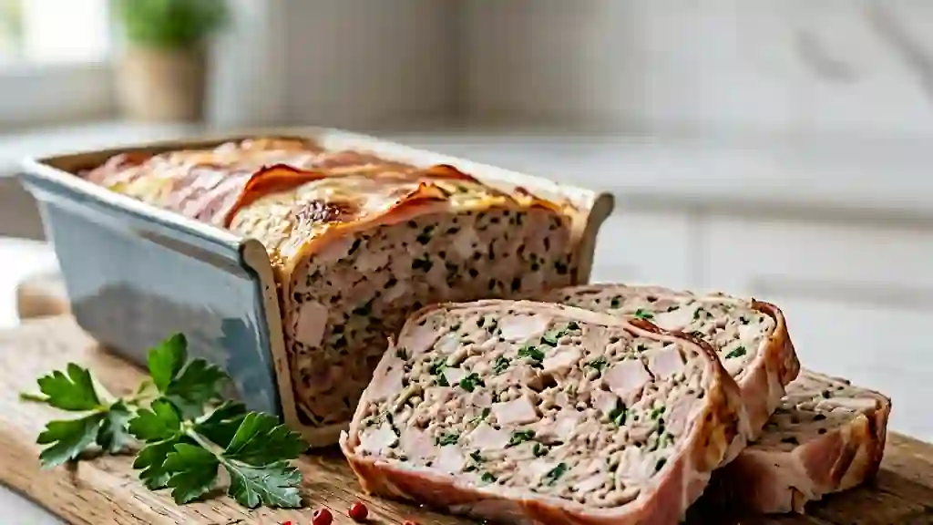 Terrine de jambon fondante à l'échalote - Photo de présentation