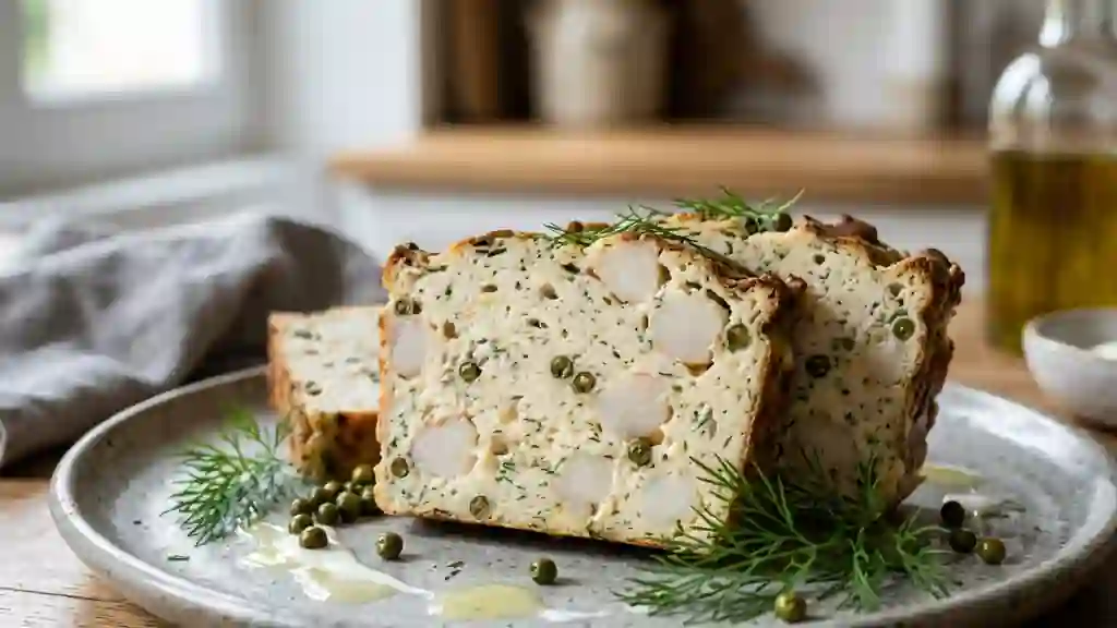 Terrine de Saint-Jacques fondante au poivre vert - Photo de présentation