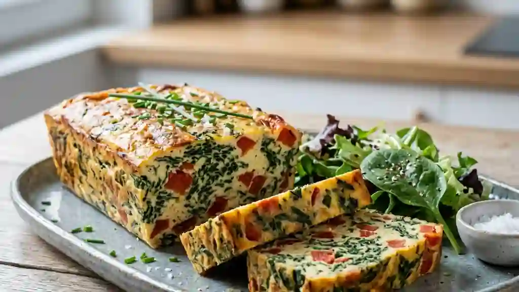 Terrine fondante épinards et tomate - Photo de présentation