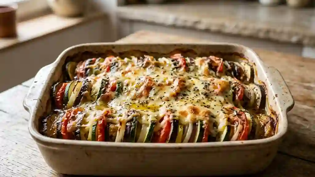 Tian montagnard fondant et gratiné - Photo de présentation
