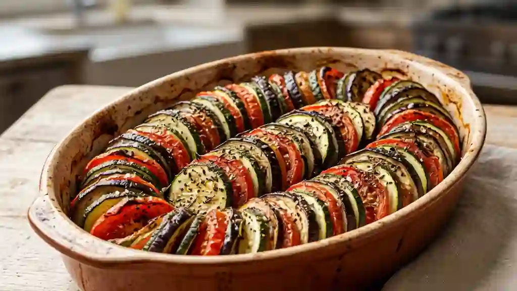 Tian de Légumes Fondant au Four - Photo de présentation