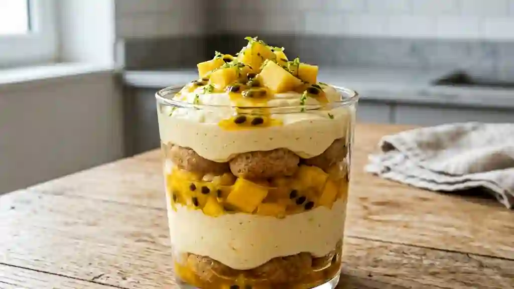 Tiramisu Mangue et Passion Fondant - Photo de présentation