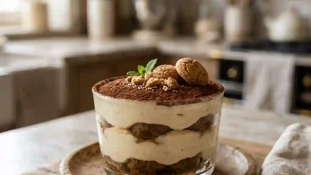 Tiramisu Intense aux Amaretti et Café - Photo de présentation
