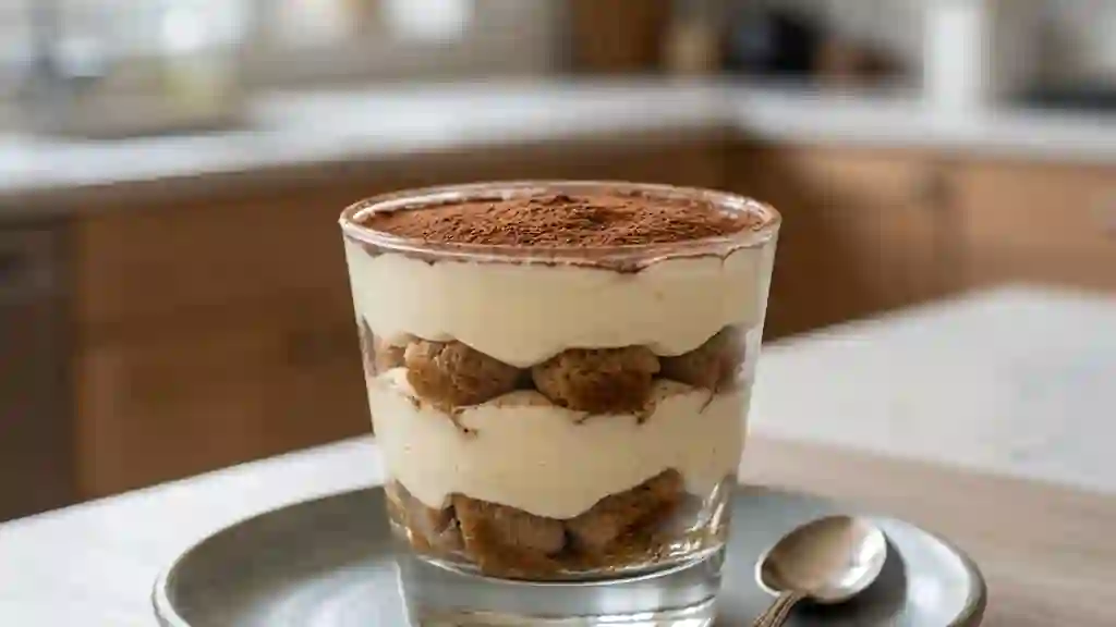 Tiramisu Nuageux au Mascarpone et Café - Photo de présentation