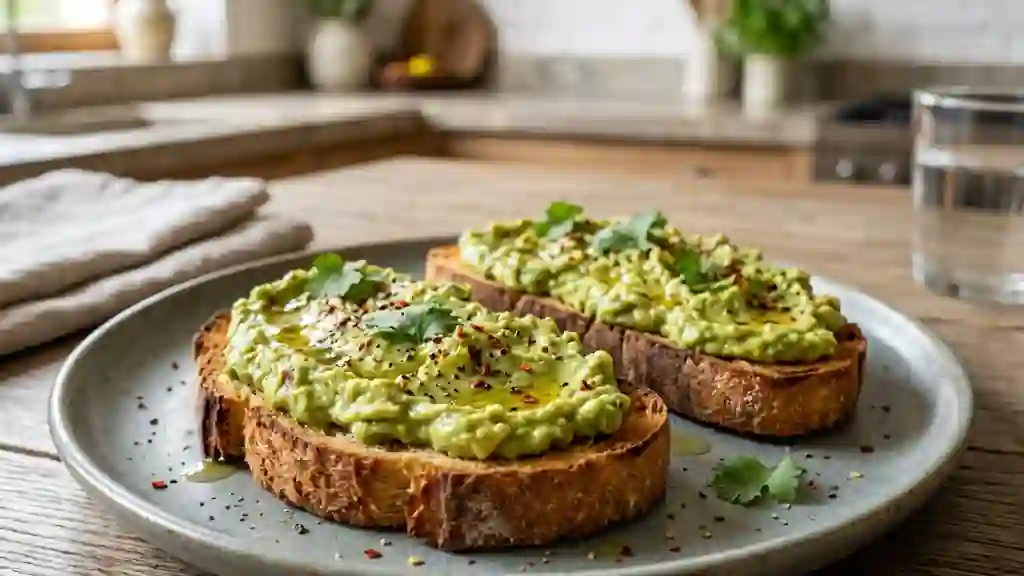 Toasts avocat crémeux au piment d'Espelette - Photo de présentation
