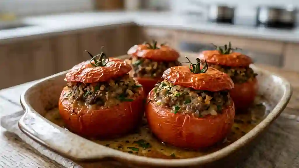 Tomates Farcies Fondantes au Pâté - Photo de présentation