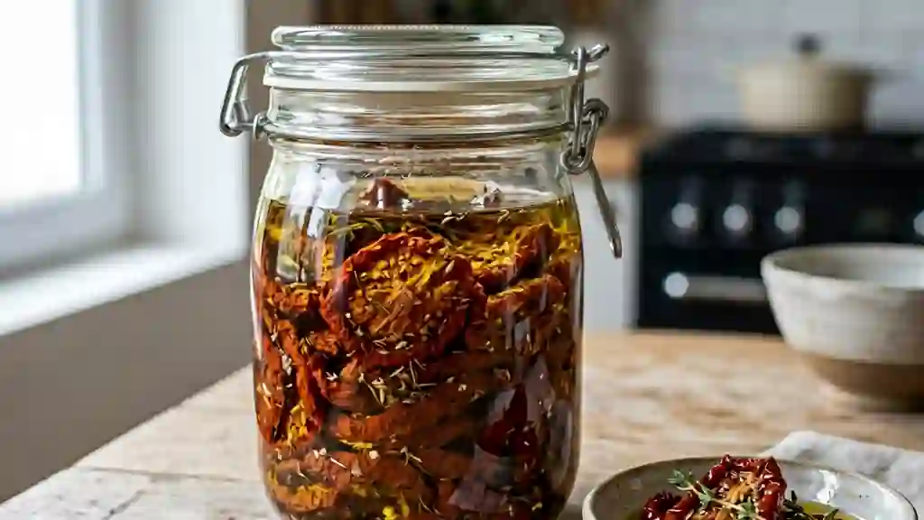 Tomates séchées confites aux herbes de Provence - Photo de présentation