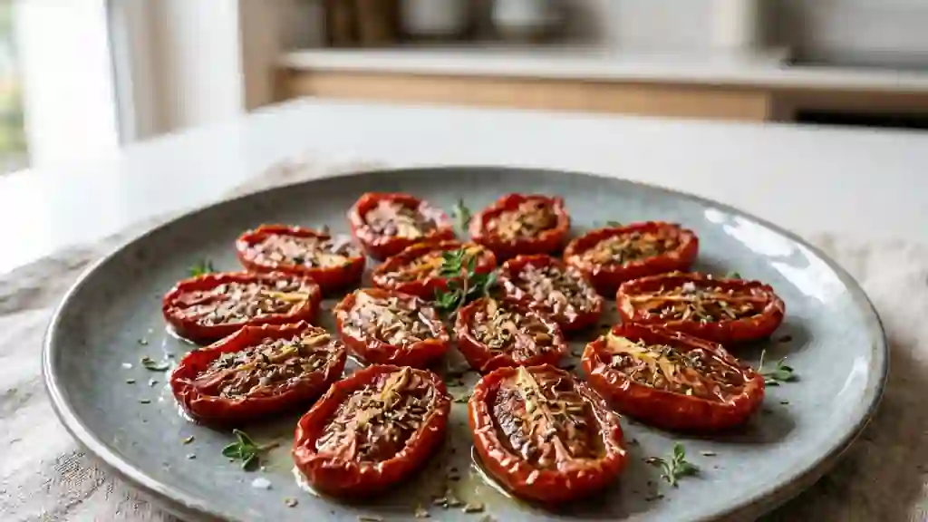Tomates semi-séchées charnues et parfumées - Photo de présentation