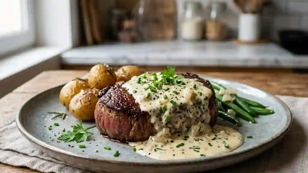 Tournedos de Bœuf Fondant au Boursin - Photo de présentation