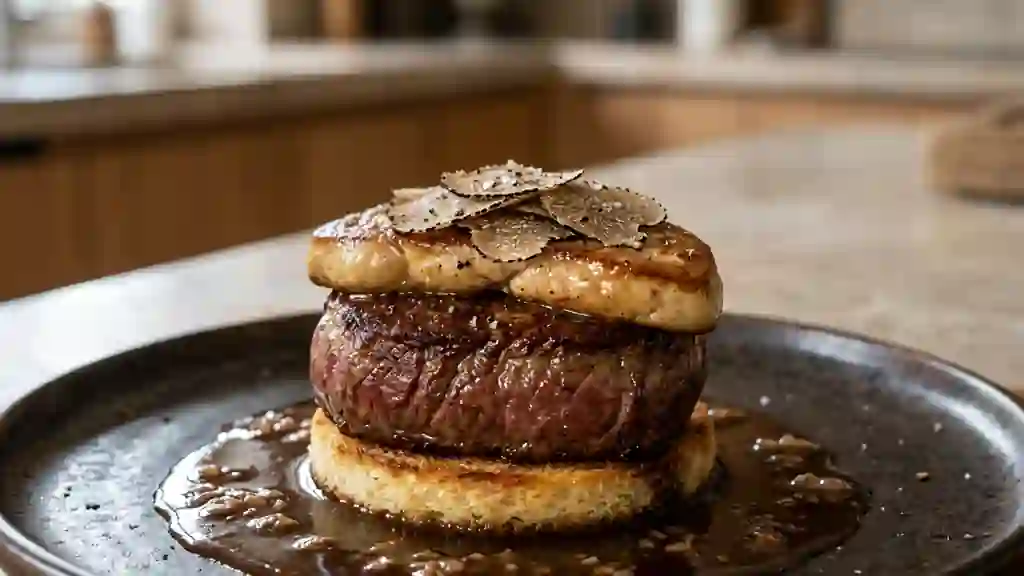 Tournedos Rossini Fondant et Truffé - Photo de présentation