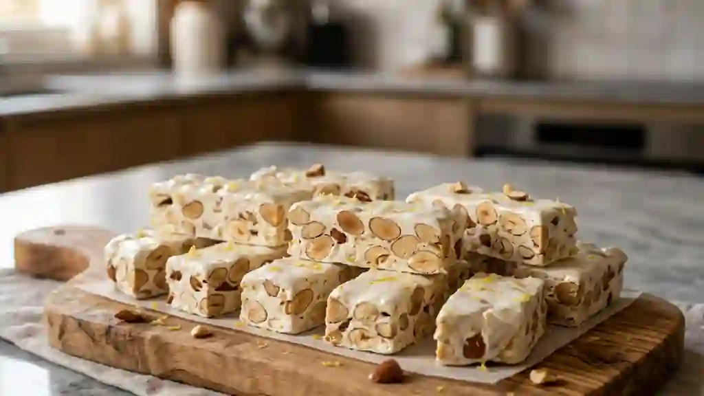 Touron Artisanal aux Amandes et Miel - Photo de présentation