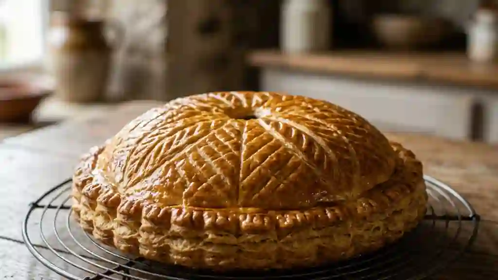 Tourte Frangipane Croustillante et Vanillée - Photo de présentation