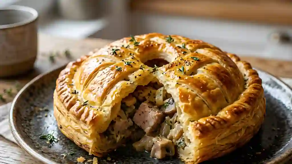 Tourte Alsacienne au Porc Fondante et Dorée - Photo de présentation