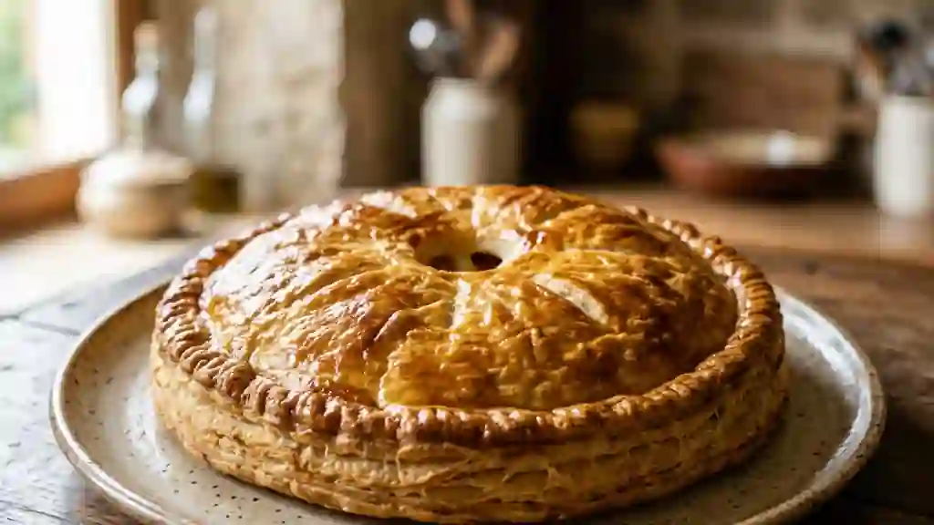 Tourte Coulante au Camembert et Moutarde - Photo de présentation