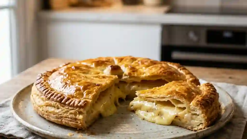 Tourte au Munster Coulante et Croustillante - Photo de présentation