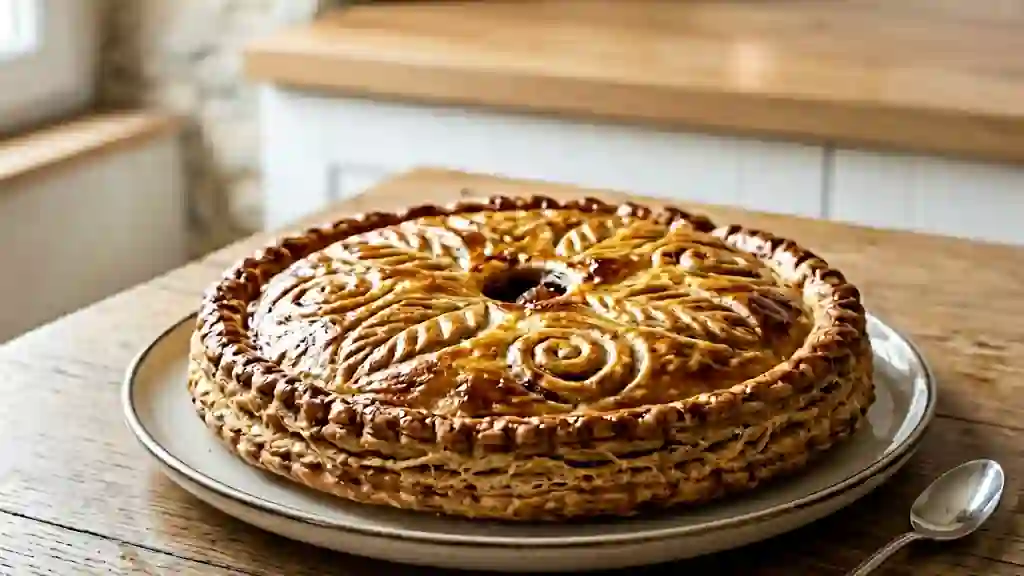 Tourte croustillante aux coings fondants - Photo de présentation