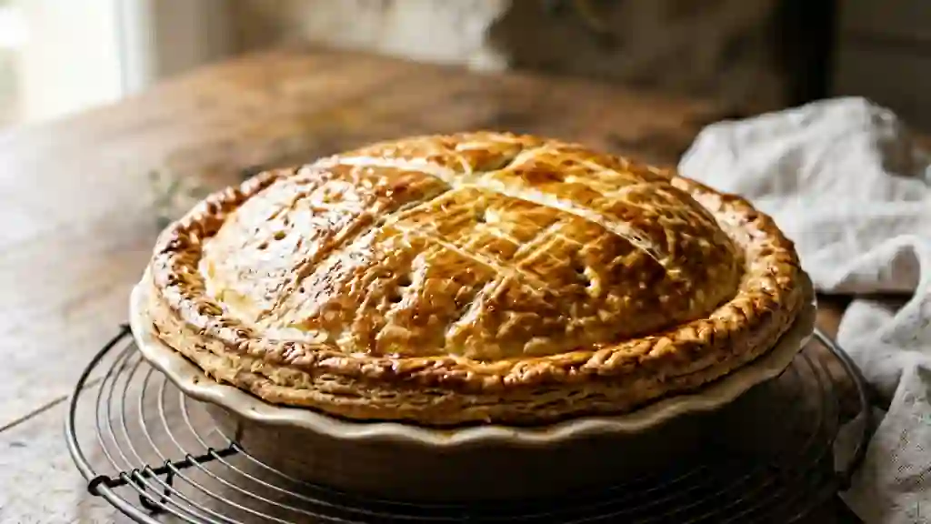 Tourte Fondante aux Oignons Caramélisés - Photo de présentation