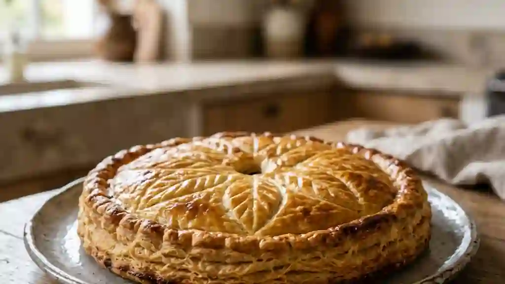 Tourte aux pommes fondante et cannelle - Photo de présentation