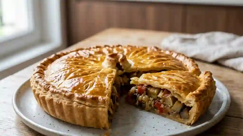 Tourte Borrequitas Aubergines et Tomates - Photo de présentation
