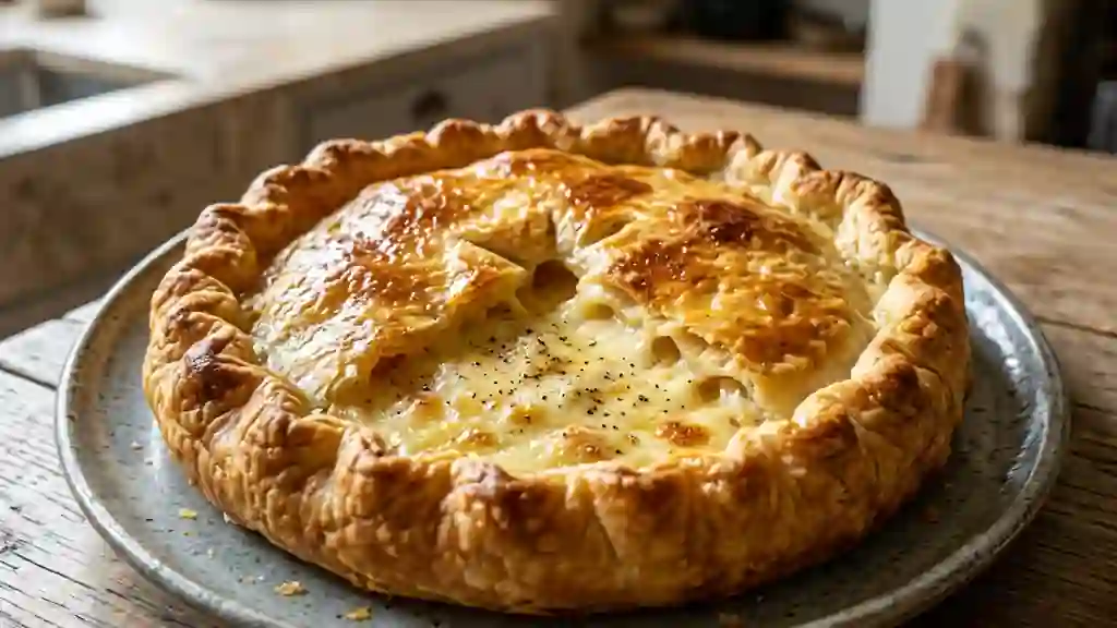 Tourte Fondante au Cantal Jeune - Photo de présentation