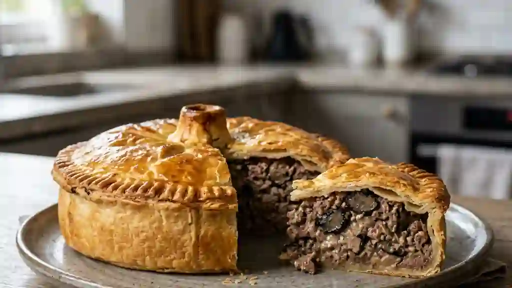 Tourte au Bœuf et Foie de Volaille Truffée - Photo de présentation