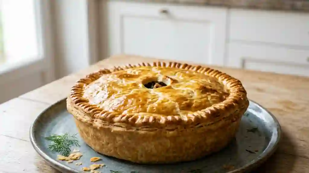 Tourte Nordique Saumon & Épinards - Photo de présentation