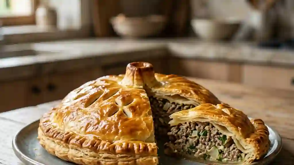 Tourte Pyrénéenne à l'Agneau Fondant - Photo de présentation