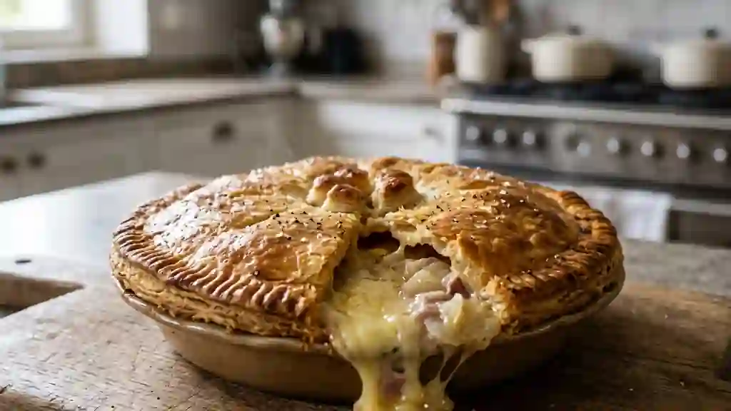 Tourte Savoyarde au Reblochon Coulant - Photo de présentation