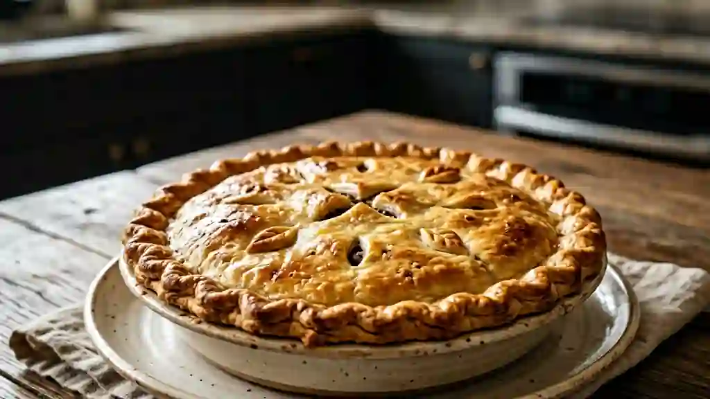 Tourtière Québécoise Fondante aux Épices - Photo de présentation