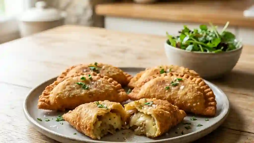 Tourtons des Alpes au fromage fondant - Photo de présentation