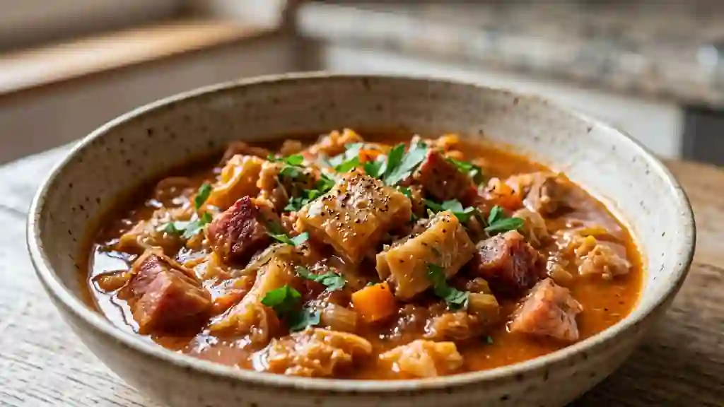Tripes au jambon cru et sauce onctueuse - Photo de présentation