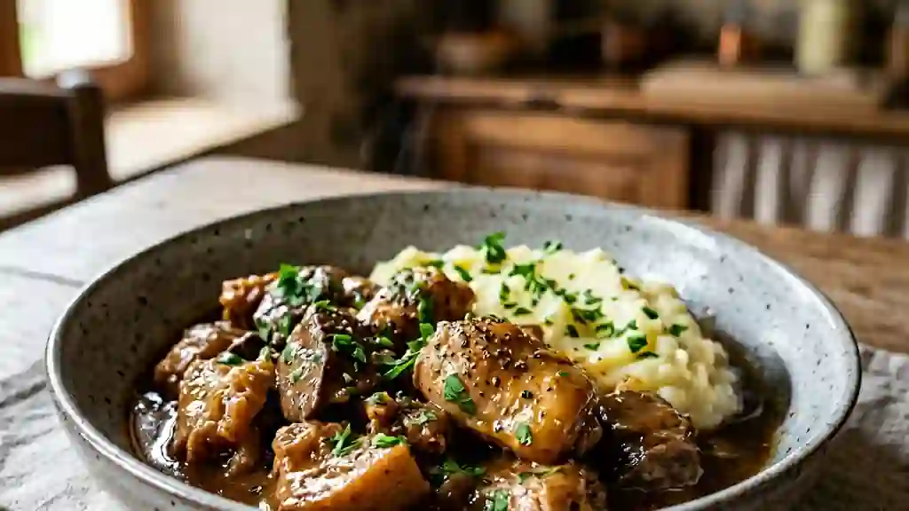 Tripoux d'Auvergne fondants au vin blanc - Photo de présentation
