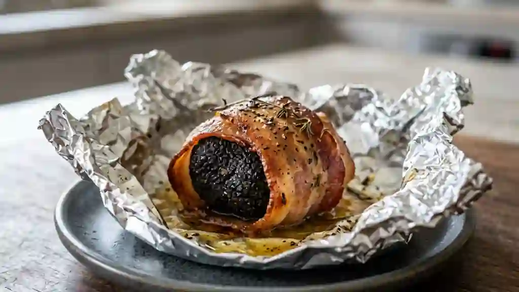 Truffes au Lard Croustillant en Papillote - Photo de présentation