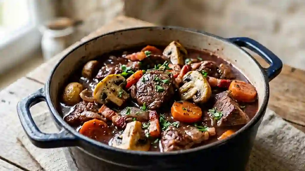 Veau Bourguignon Fondant et Crémeux - Photo de présentation