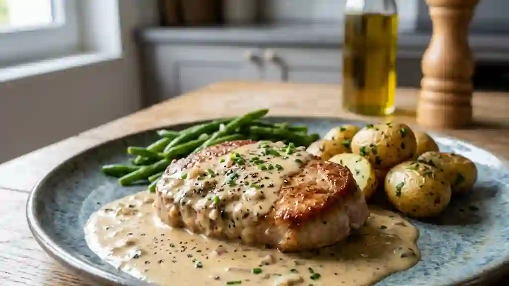 Veau fondant au roquefort et cognac - Photo de présentation