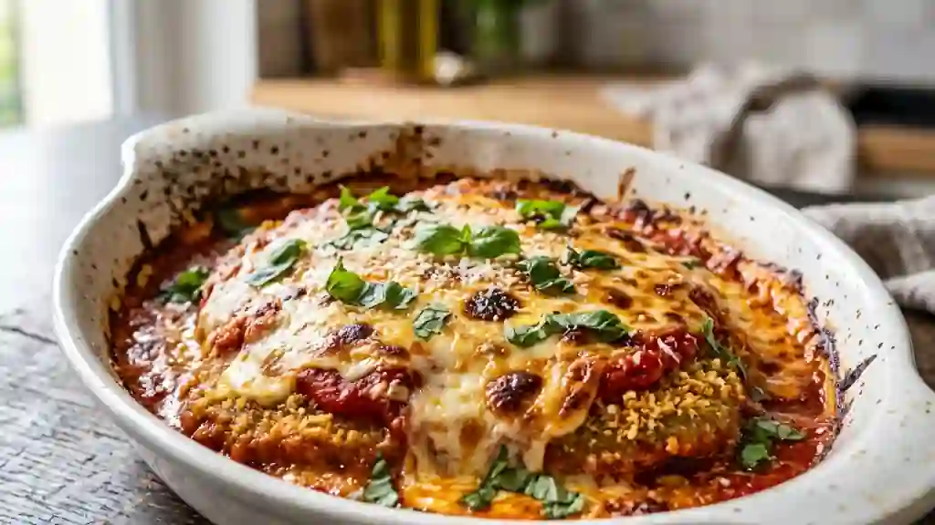 Veau Parmigiana au Fromage Fondant - Photo de présentation