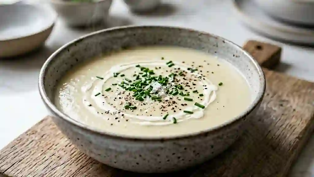 Velouté de Poireau Soyeux et Pommes de Terre - Photo de présentation