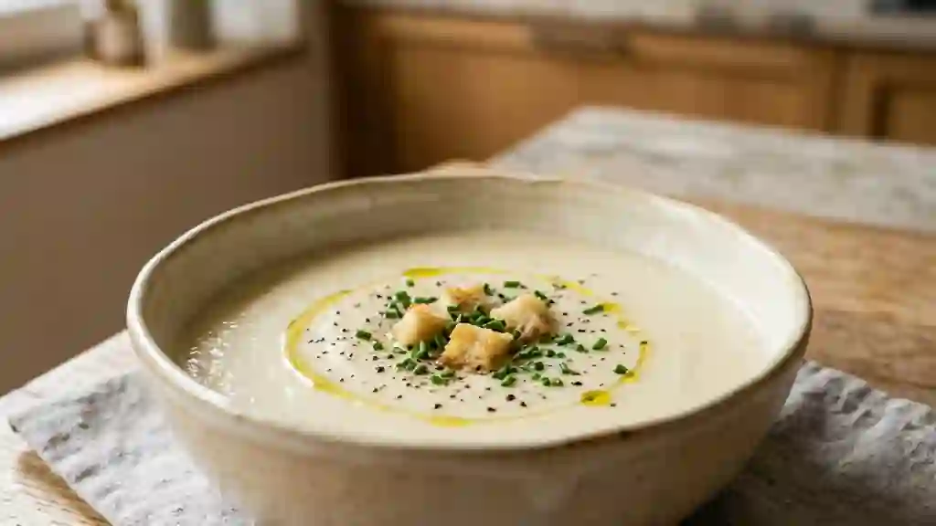 Velouté de chou-fleur onctueux et soyeux - Photo de présentation