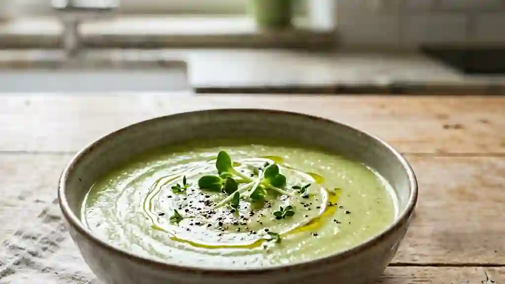 Velouté de Courgettes Fondant et Léger - Photo de présentation